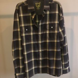 Kuhl Plaid Button Down Men’s XL Shirt